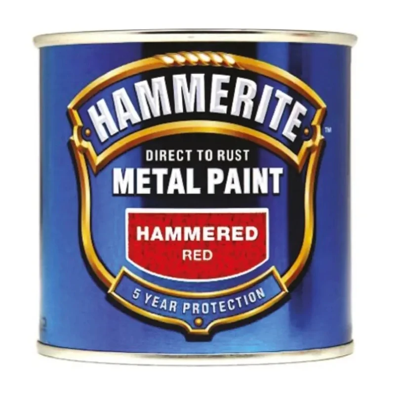 Hammerite Direct to Rust Paint in Hammered Red, 250 ml 5092961