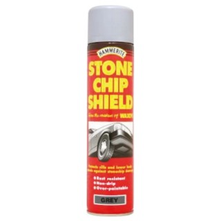 Hammerite Grey Stone Chip Shield Aerosol Spray Paint 600 ml 5092833
