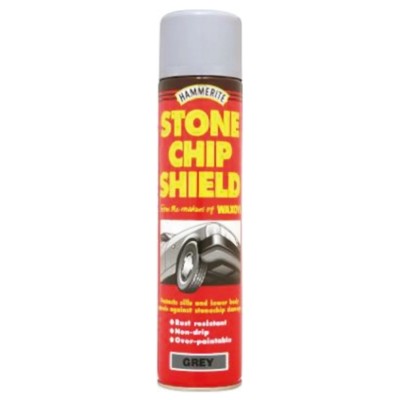 Hammerite Grey Stone Chip Shield Aerosol Spray Paint 600 ml 5092833