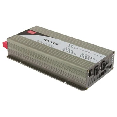 MEAN WELL Panel 1000W True Sine Wave DC-AC Power Inverter 10.5V/15V DC Input, 230V AC Output TS-1000-212B