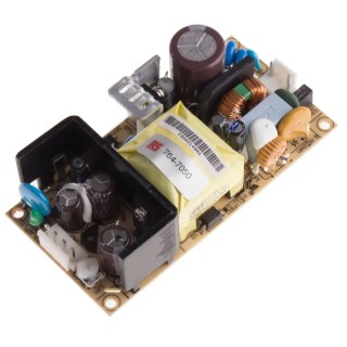 MEAN WELL 45.6W 24V DC Switching Power Supply Chassis Mount EPS-45-24
