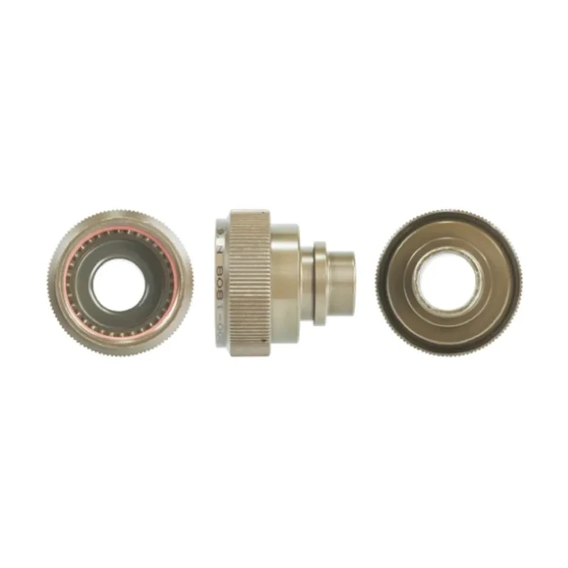 TE Connectivity Straight Circular Connector Adapter 1 M22 Female Cadmium Plated Aluminium Contacts TXR40AB00-1410AI