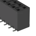 Samtec Straight Surface Mount PCB Socket Board-to-Board Connector 30 Contacts 2 Row 2.54 mm Pitch Solder SSM-115-L-DV