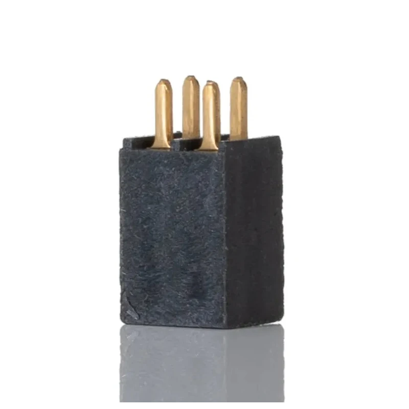 Samtec SSQ Series Straight Through Hole PCB Socket, 4-Contact, 2 Row, 2.54 mm Pitch Solder SSQ-102-01-G-D