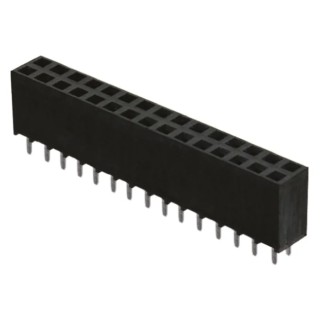 Samtec SSW Series Straight Through Hole PCB Socket 30-Contact 2 Row 2.54 mm Pitch Solder SSW-115-01-T-D