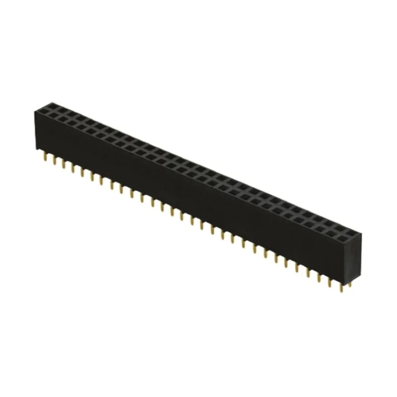 Samtec SSW Series Through Hole Board-to-Board 60-Contact 2 Row 2.54 mm Pitch PCB Socket 550V Solder SSW-130-01-G-D