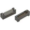 Samtec TFM Series Straight Through Hole PCB Header, 50 Contacts, 1.27 mm Pitch, 2 Row, Shrouded TFM-125-01-S-D-WT
