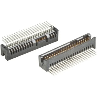 Samtec TFML Series Right Angle Through Hole PCB Header 20 Contacts 1.27 mm Pitch 2 Row Shrouded TFML-110-01-S-D-RA