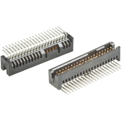 Samtec TFML Series Right Angle Through Hole PCB Header 20 Contacts 1.27 mm Pitch 2 Row Shrouded TFML-110-01-S-D-RA