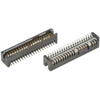 Samtec TFML Series Straight Surface PCB Header, 40 Contact, 1.27 mm Pitch, 2 Row, Shrouded TFML-120-02-S-D