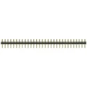 Samtec TLW Series Straight Through Hole Pin Header 60 Contacts 2.54 mm Pitch 2 Row Unshrouded TLW-130-05-G-D