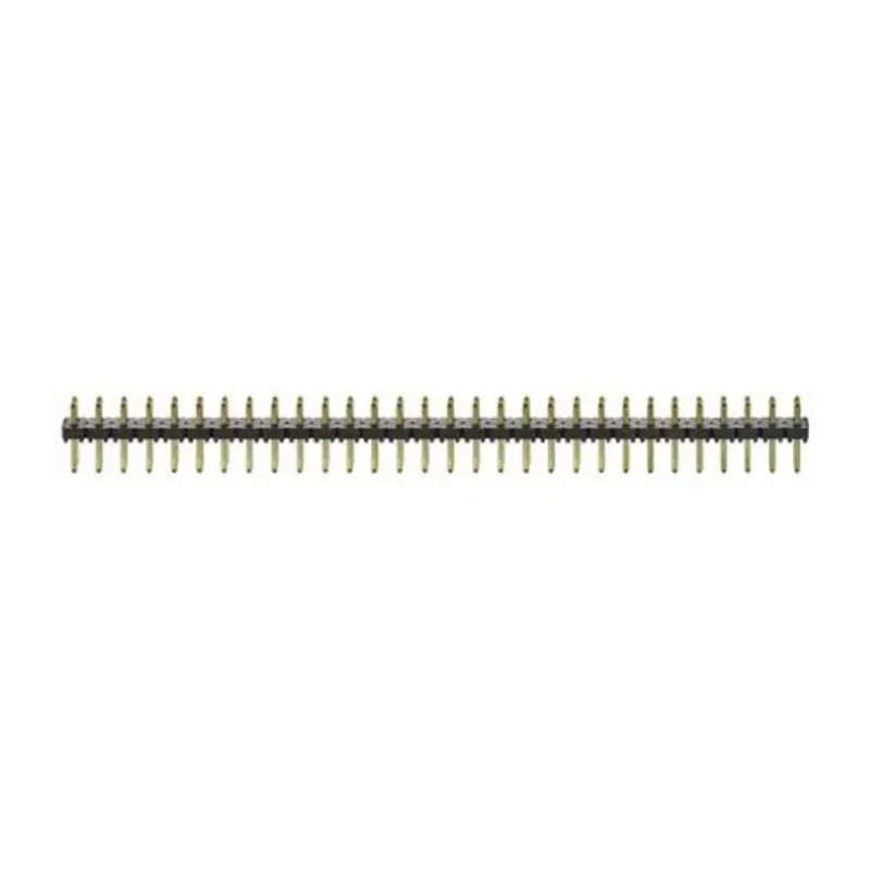 Samtec TLW Series Straight Through Hole Pin Header 60 Contacts 2.54 mm Pitch 2 Row Unshrouded TLW-130-05-G-D