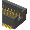 Samtec TOLC Series Straight Surface PCB Header, 40 Contacts, 1.27 mm Pitch, 4 Row, Shrouded TOLC-110-02-S-Q