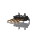 Samtec TSM Series Straight Surface Pin Header, 4 Contacts, 2.54 mm Pitch, 1 Row, Unshrouded, 7A Current TSM-104-01-L-SV
