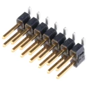 Samtec TSM Series Straight Surface Pin Header 14 Contacts 2.54 mm Pitch 2 Row Unshrouded TSM-107-01-L-DV