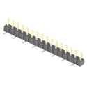 Samtec TSM Series Straight Surface Pin Header 16 Contacts 2.54 mm Pitch 1 Row Unshrouded TSM-116-01-L-SV
