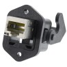 HARTING Han 3A RJ45 Series Cat6 Shielded Female Panel Mount RJ45 Connector, Straight, 1 Port 8 Way RJ45