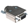 MH Connectors D-Sub 9 Way Straight Steel Housing Connector 250V 5A MHDM9-DB9S-K