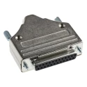 MH Connectors D-Sub Connector 25 Way Straight, 5A, 250V, Solder Termination MHDM25-DB25S-K