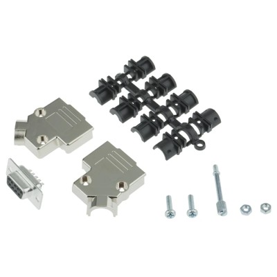 MH Connectors D-Sub Connector 9 Way 45 Degree Solder Termination Steel Housing 250V MHD45PK