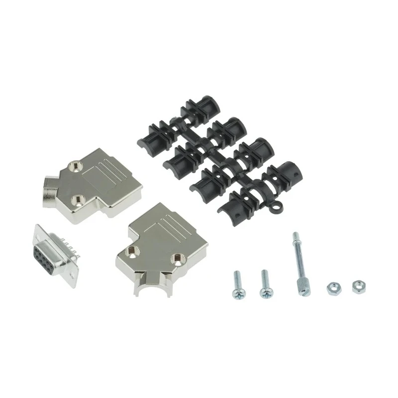 MH Connectors D-Sub Connector 9 Way 45 Degree Solder Termination Steel Housing 250V MHD45PK