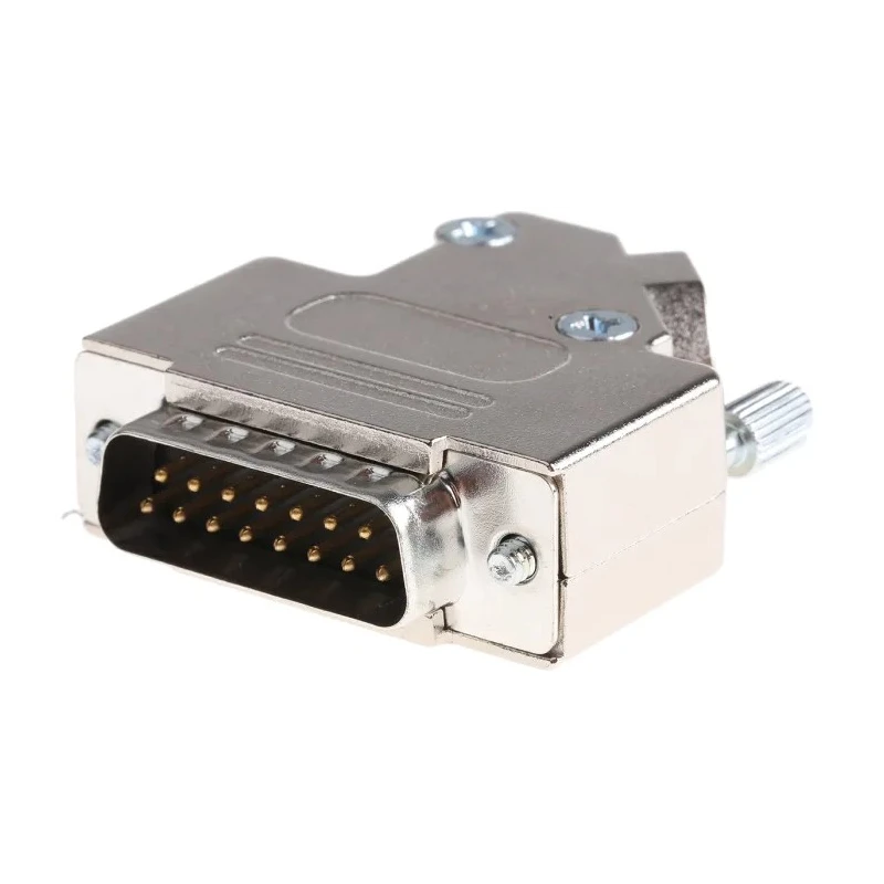 MH Connectors D-Sub Connector 15 Contacts Steel Housing Straight Orientation Solder Termination D45ZK
