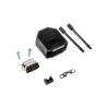 MH Connectors 9 Way Straight D-Sub Connector 250V 5A Polyamide Housing MHDPPK9-DB9P-K