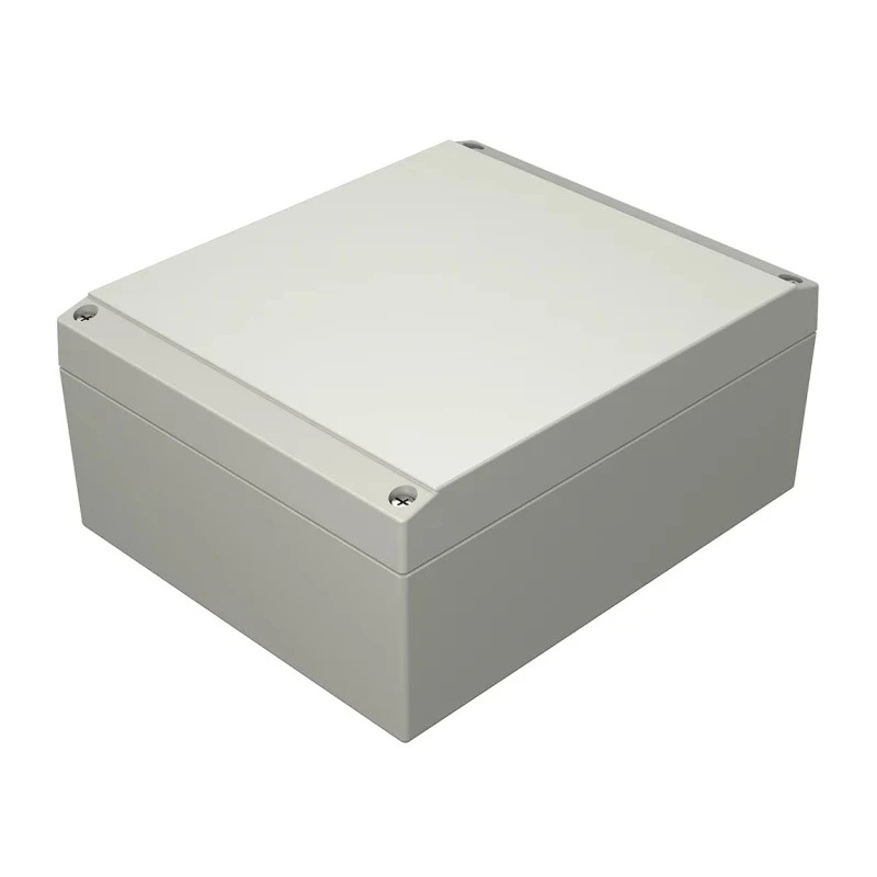 Rose Aluform Series Die Cast Aluminium Enclosure IP66 IK09 Grey Lid 180 mm x 180 mm x 150 mm IP66