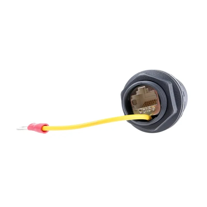 Bulgin Buccaneer Series 1 Port RJ45 Male STP Ethernet Coupler, Cat5e PXP6033TP/E