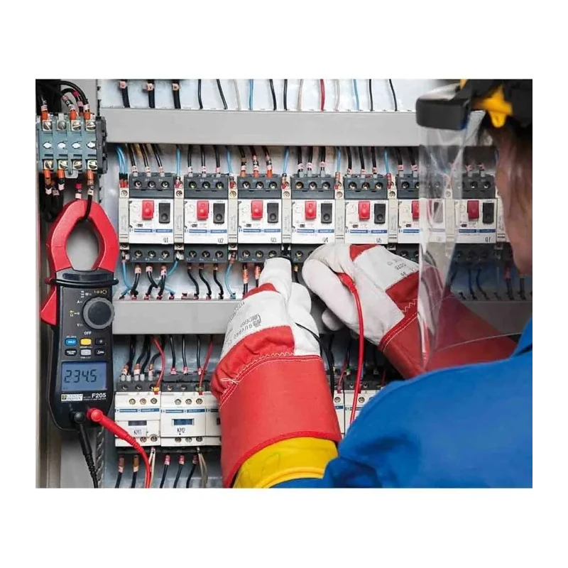 Chauvin Arnoux Clamp Meter, F205 Model, 900 A DC, 1400 V DC, 1000 V AC, True RMS, CAT III, CAT IV P01120925