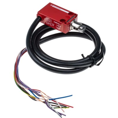 Telemecanique Sensors XCSM Series Roller Plunger Safety Limit Switch, 2 NO/2 NC, Metal Housing, IP68/IP67/IP66 XCSM4102L1