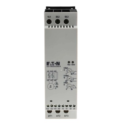 Eaton DS7 Soft Starter 460V AC, 15 kW, 3 Phase, DIN Rail Mounting, IP20 DS7-340SX032N0-N