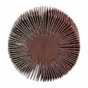 3M Abrasive Flap Wheel Aluminium Oxide 50 mm Diameter, P60 Grit, 20 mm Face Width, 6 mm Shank, 339 Series FC110075692