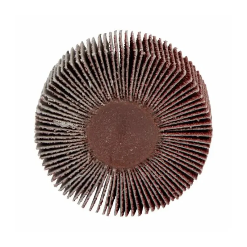3M Abrasive Flap Wheel Aluminium Oxide 50 mm Diameter, P60 Grit, 20 mm Face Width, 6 mm Shank, 339 Series FC110075692