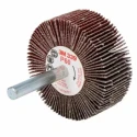 3M Abrasive Flap Wheel Aluminium Oxide 50 mm Diameter, P60 Grit, 20 mm Face Width, 6 mm Shank, 339 Series FC110075692