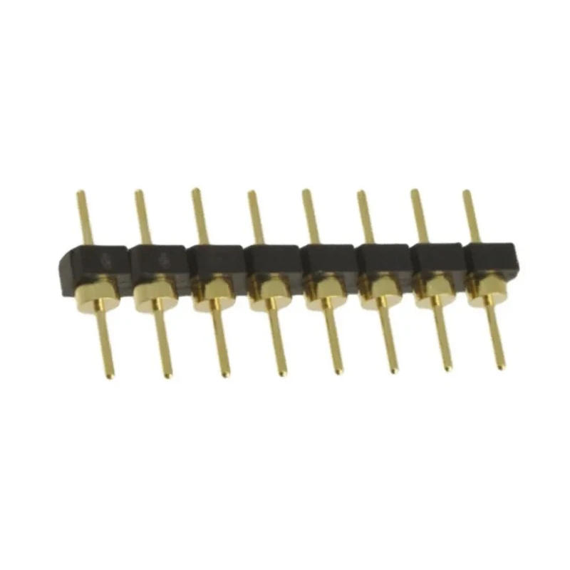 Samtec BBL Series Straight Through Hole Pin Header, 8 Contacts, 2.54 mm Pitch, 1 Row, Unshrouded BBL-108-G-E