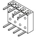 Samtec BCS Series Right Angle Through Hole PCB Socket 4-Contact 1 Row 2.54 mm Pitch BCS-104-L-S-HE