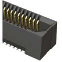 Samtec ERF8 Series Straight Surface PCB Socket, 60-Contact, 2 Row, 0.8 mm Pitch, 1.4A Current, 200V, Gold Plating 