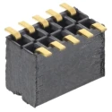 Samtec FLE Series Straight Surface PCB Socket 10-Contact 2 Row 1.27 mm Pitch Surface Mount FLE-105-01-G-DV