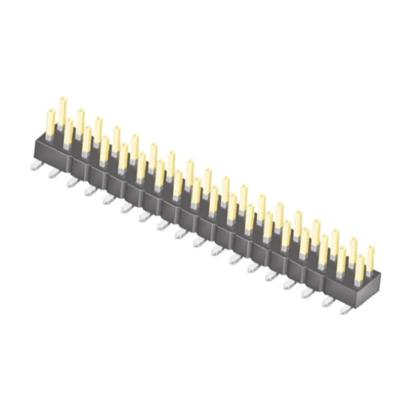 Samtec TSM Series Straight Surface Mount Unshrouded Pin Header, 36 Contacts, 2.54 mm Pitch, 2 Row, 7A, 475V TSM-118-01-L-DV