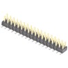 Samtec TSM Series Straight Surface Mount Unshrouded Pin Header, 36 Contacts, 2.54 mm Pitch, 2 Row, 7A, 475V TSM-118-01-L-DV