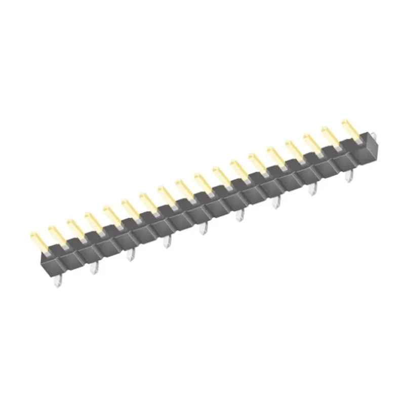 Samtec TSM Series Straight Surface Pin Header 18 Contacts 2.54 mm Pitch 1 Row Unshrouded TSM-118-01-L-SV