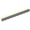 Samtec TSM Series Straight Surface Pin Header 18 Contacts 2.54 mm Pitch 1 Row Unshrouded TSM-118-01-L-SV