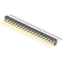 Samtec TSM Series Right Angle Surface Pin Header 40 Contacts 2.54 mm Pitch 2 Row Unshrouded TSM-120-02-L-DH