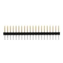 Samtec TSW Series Straight Through Hole Pin Header, 40 Contacts, 2 Row, 2.54 mm Pitch, 7.6A Current Rating TSW-120-07-L-D