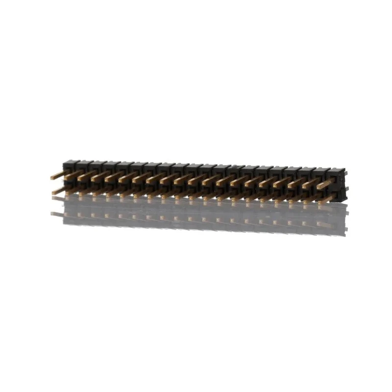Samtec TSW Series Straight Through Hole Pin Header, 40 Contacts, 2 Row, 2.54 mm Pitch, 7.6A Current Rating TSW-120-07-L-D