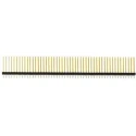 Samtec TSW Series Straight Through Hole Pin Header, 100 Contacts, 2.54 mm Pitch, 2 Row, Unshrouded TSW-150-17-L-D