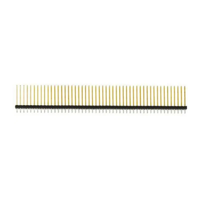 Samtec TSW Series Straight Through Hole Pin Header, 100 Contacts, 2.54 mm Pitch, 2 Row, Unshrouded TSW-150-17-L-D