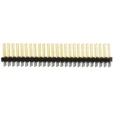 Samtec Pin Header 50 Contacts 2.54 mm Pitch 2 Row Unshrouded Through Hole TSW-125-14-L-D