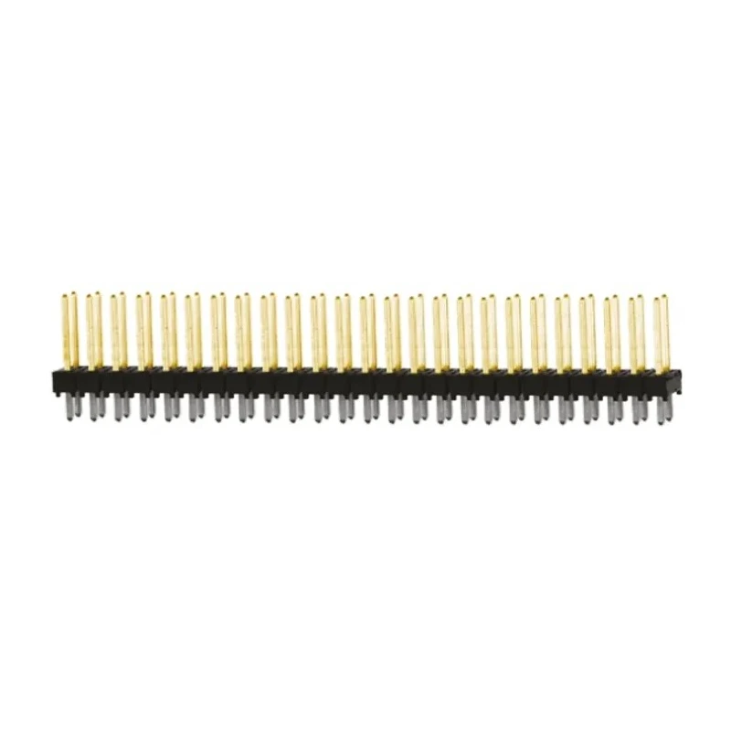 Samtec Pin Header 50 Contacts 2.54 mm Pitch 2 Row Unshrouded Through Hole TSW-125-14-L-D